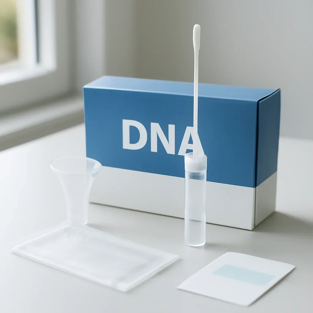 Sample collection setup prepared for are dna tests accurate