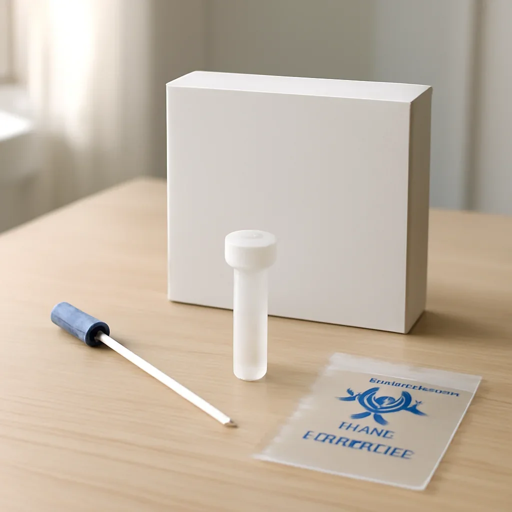 Sample collection setup prepared for best pet dna tests