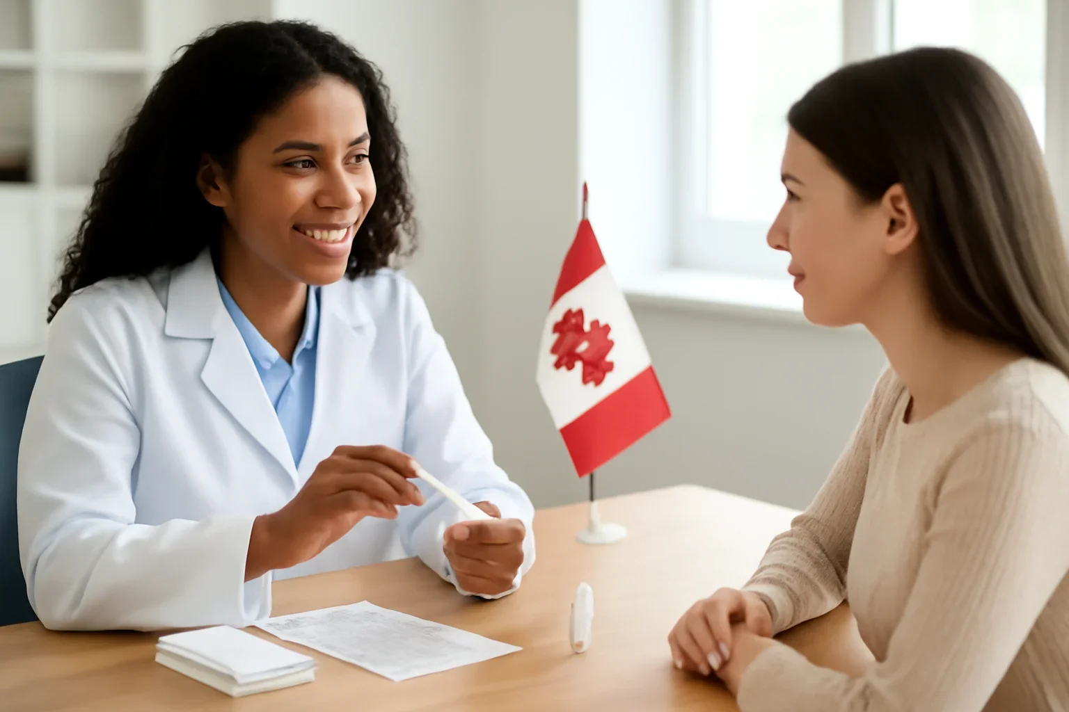 Fast Results consultation and test kit overview in Canada