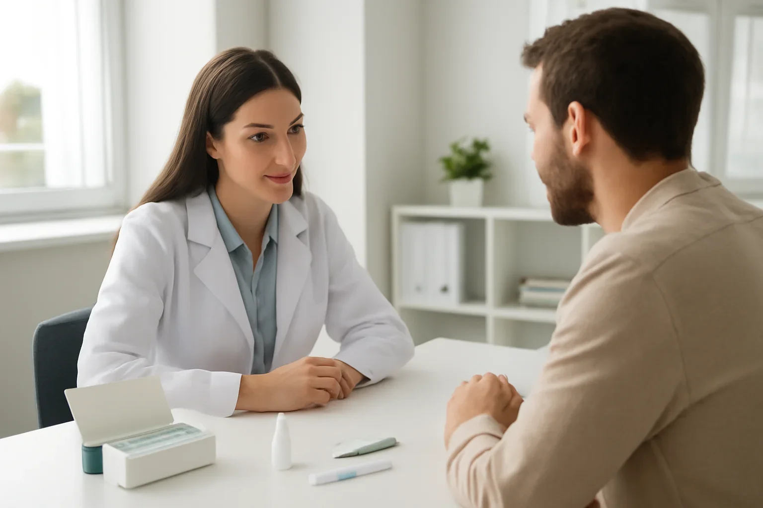 Features consultation and test kit overview in Canada
