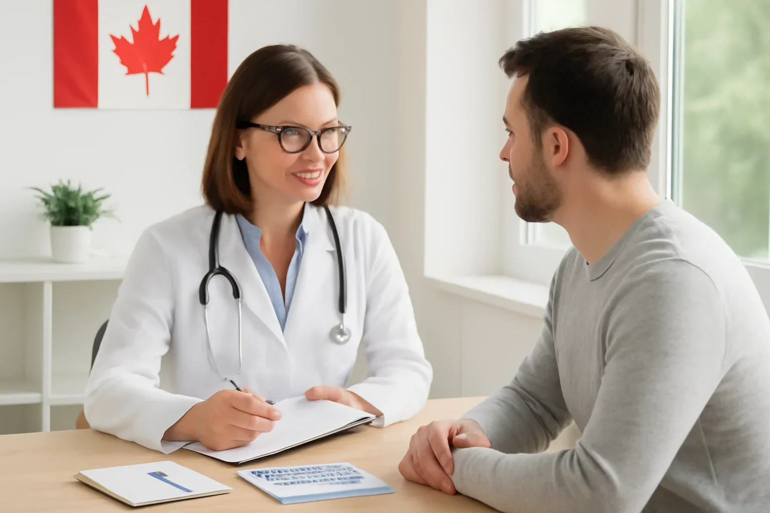 Health Insight Reports consultation and test kit overview in Canada