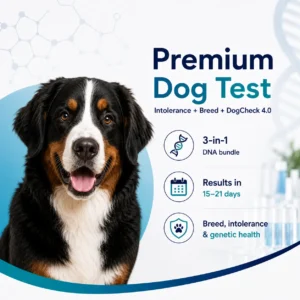 Premium Dog Test – Intolerance + Breed + DogCheck 4.0