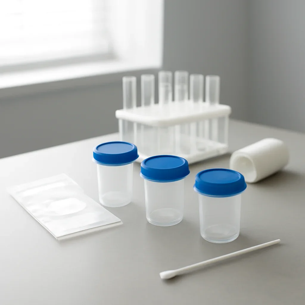 Sample collection setup prepared for pricing
