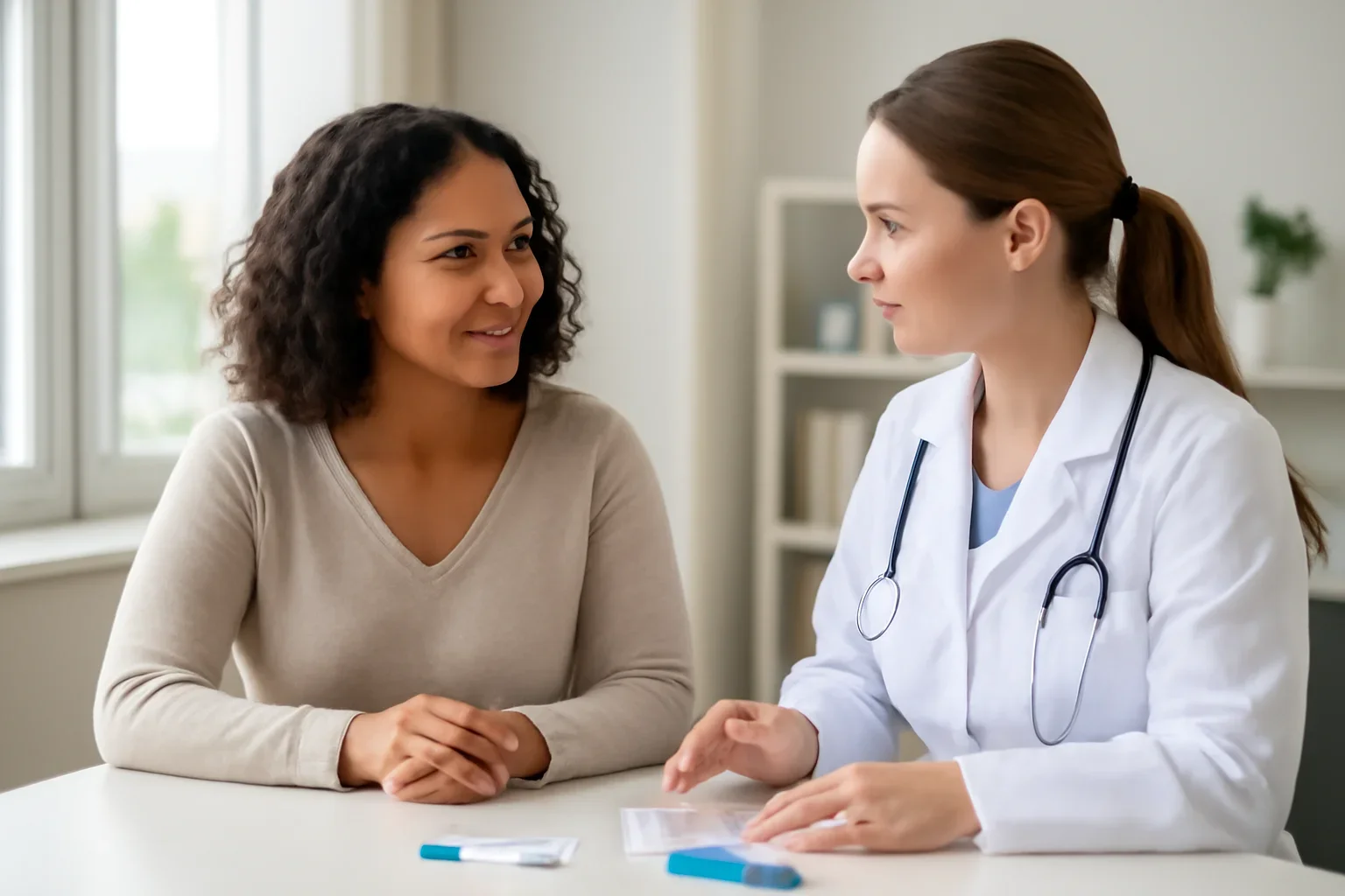 Support consultation and test kit overview in Canada