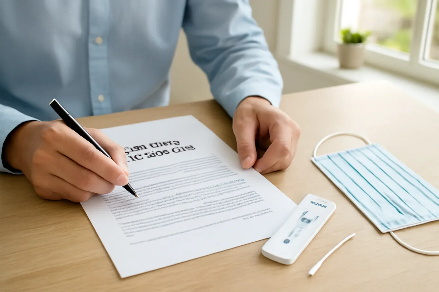 Terms and Conditions consultation and test kit overview in Canada